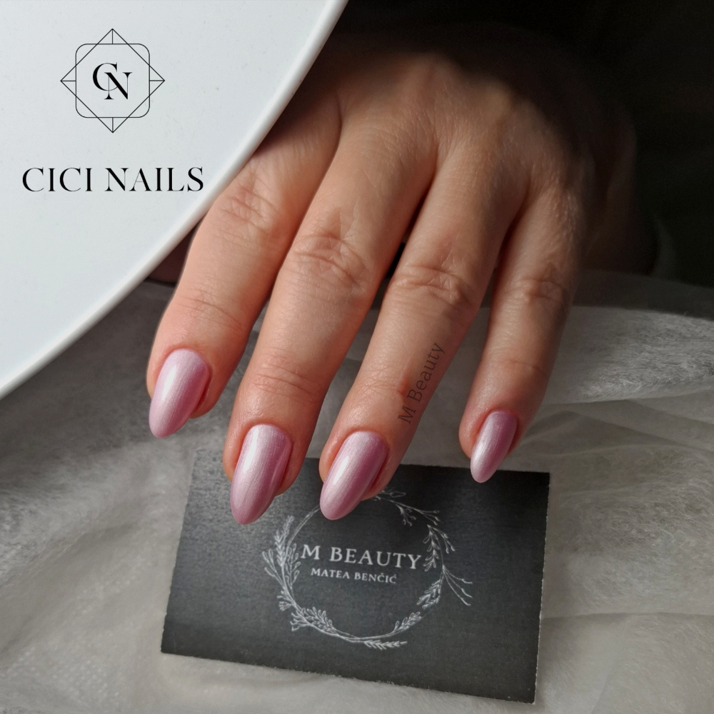 339 sia – nježna lila cat eye trajni lak perlasti gel polish