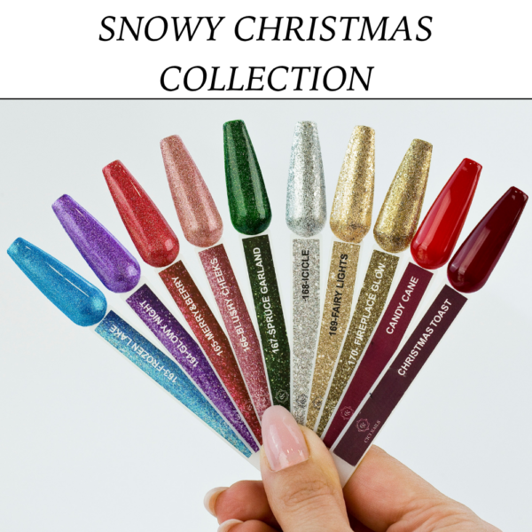 172 christmas toast 8ml crveni trajni lak za posebne prigode cici nails
