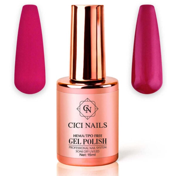 velvet kisses fuchsia fire 267 trajni lak za nokte Cici Nails