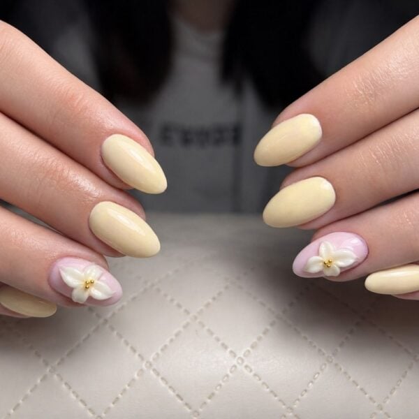 354 banana 8ml pastelno žuti trajni lak cici nails