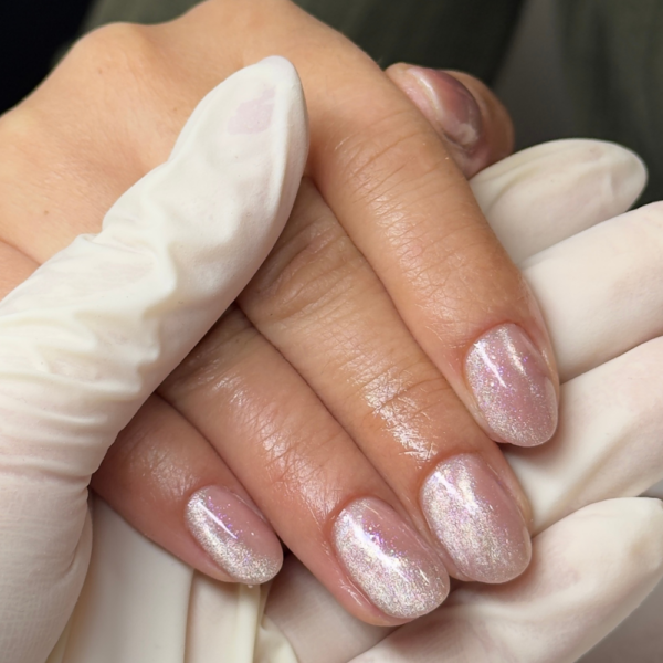 363 champagne leopard 8ml quiet luxury šampanj sjaj gel polish cat eye cici nails
