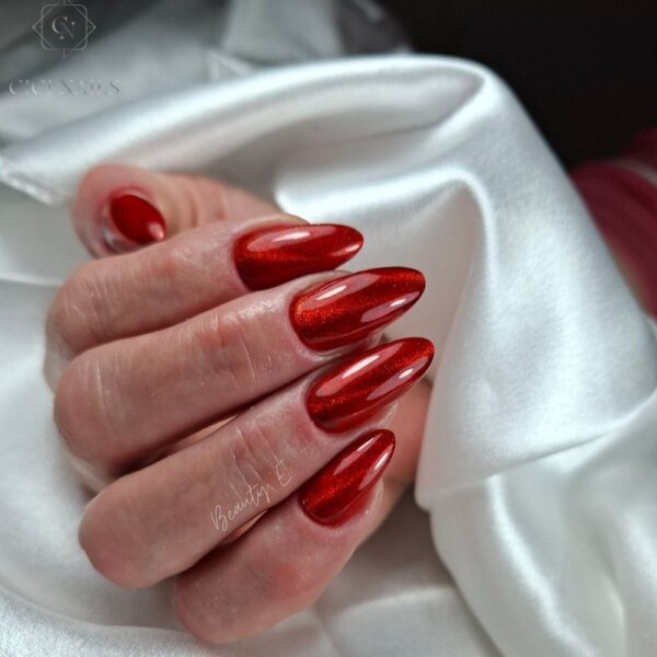374 red room glow 8ml topla luksuzna crvena s dubinskim sjajem cici nails