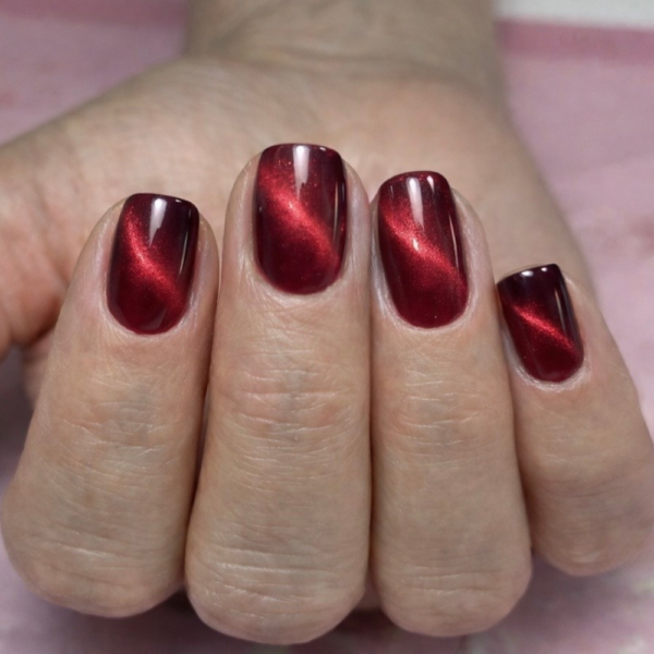 381 come closer babe 8ml cherry bordo s pokretnim svjetlosnim efektom gel polish cici nails