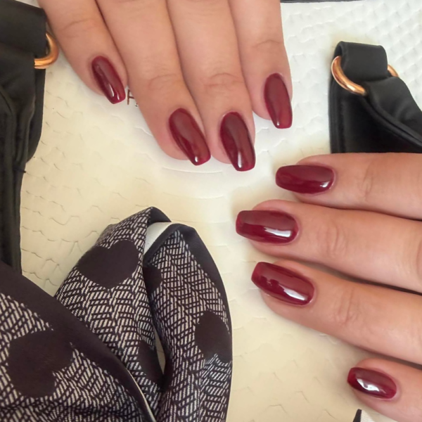 51 – michelle duboka bordo nijansa visokog sjaja gel polish cici nails