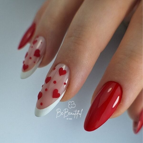 75 sexy red 8ml – trajni lak u snažnoj, čistoj crvenoj nijansi gel polish