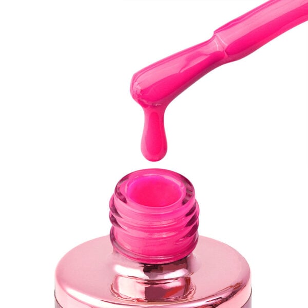 101 aruba 8ml trajni lak, neonska fuksija visoke pigmentacije cici nails