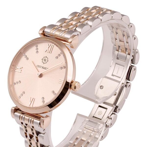 blush royale ženski sat u luksuznoj rose gold i silver izvedbi