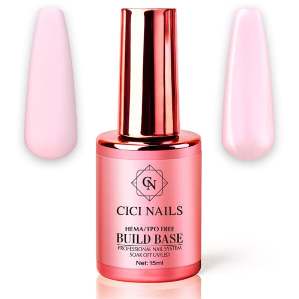 Cici nails build base blush sparkle 15ml