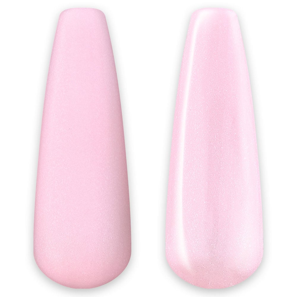 Cici nails build base strawberry glow nail