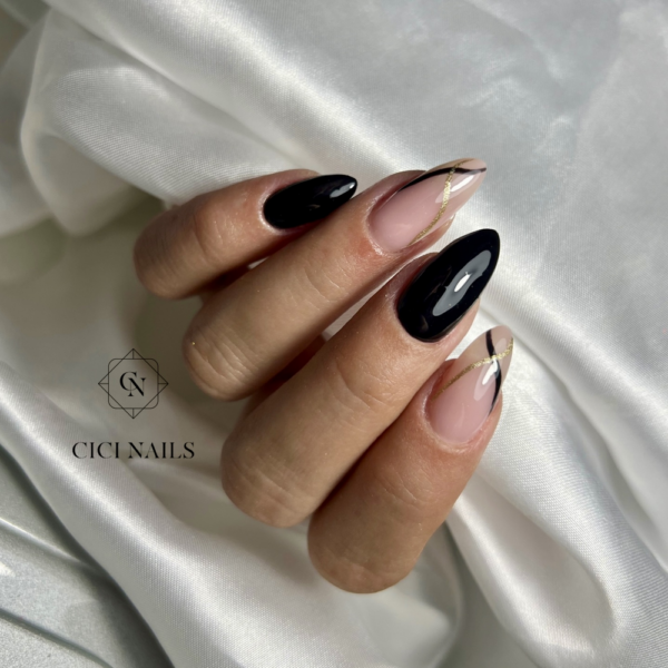 canus intenzivno crni trajni lak za odvažan izgled gel polish