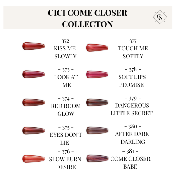 cici come closer collection box cat eye trajni lak