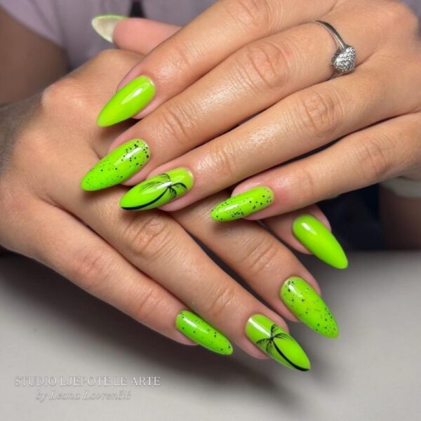 79 electric lime 8ml – neon limeta zeleni trajni lak