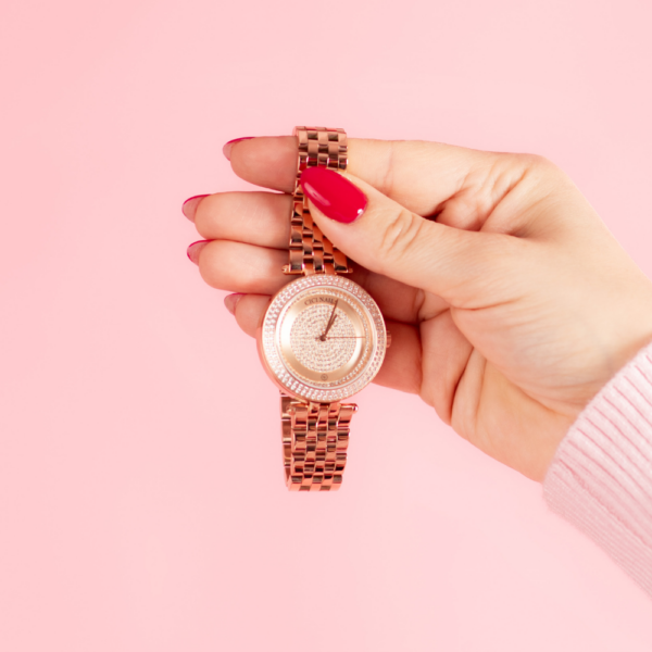 rosÉ allure – ženski sat u rose gold izvedbi s kristalima cici sat