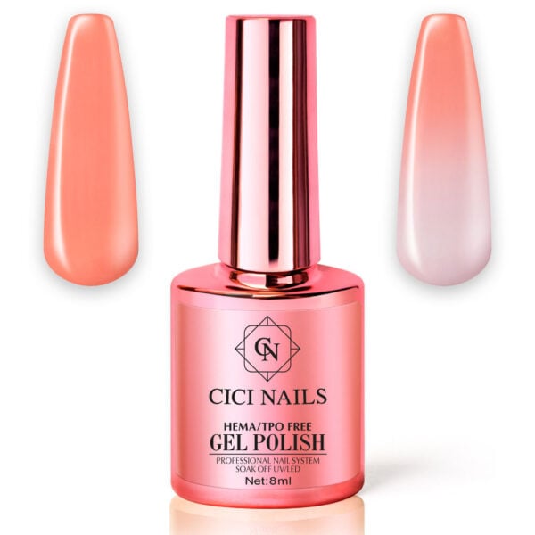 179 thermo peach 8 ml – trajni lak s termo efektom breskve cici nails