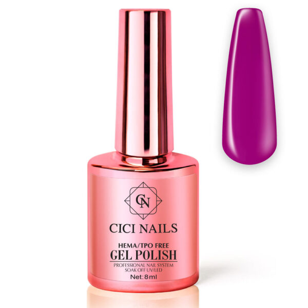 fuchsia 8ml vibrantna fuksija boja za nokte