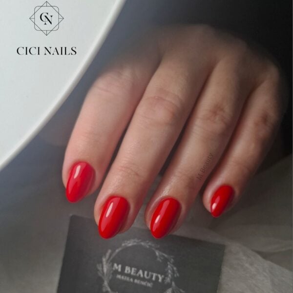 full of love 8ml intenzivna crvena boja za nokte cici nails