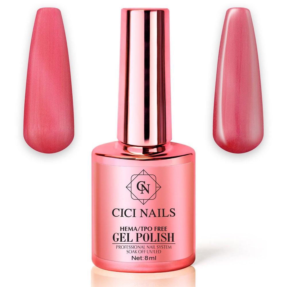 371 scarlet berry 8ml berry perlasti cat eye trajni lak