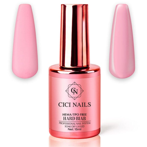 Cici nails gradivni gel lak - hard biab coral 15ml