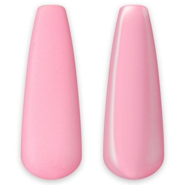 hard biab coral nail - Cici nails gradivni gel lak