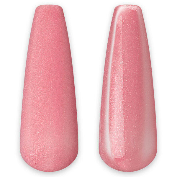 hard biab glam nude nail - Cici nails gradivni gel