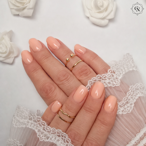 hard biab hot salmon gradivni gel u boji cici nails