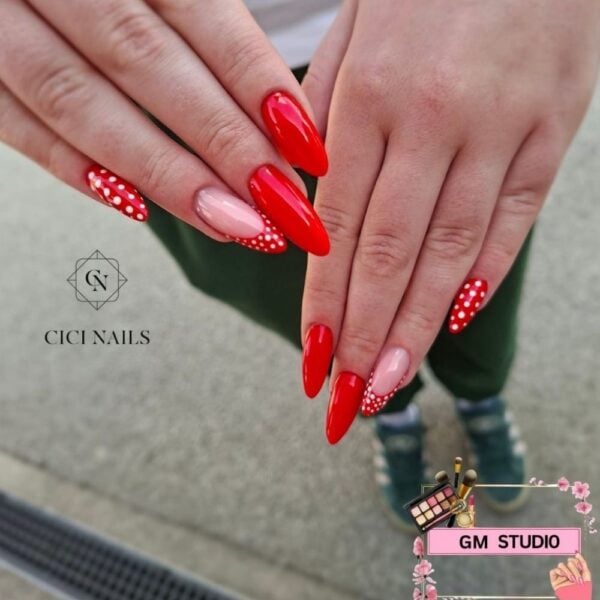 hurem 8ml vatrena crvena nijansa trajnog laka cici nails