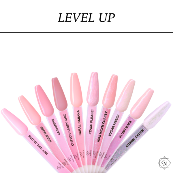 level up builder gel saminivelirajući gel cici nails