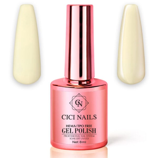 lovely pastel hues banana 354 8ml pastelno žuti trajni lak Cici Nails