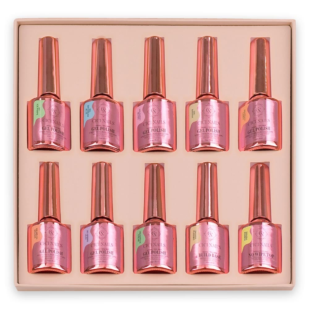 Cici nails trajni lakovi u pastelnim nijansama -lovely pastel hues collection