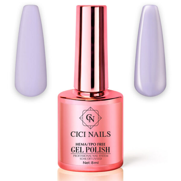 lovely pastel hues spring lilac 357 8ml pastelno ljubičasti trajni lak cici nails
