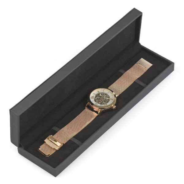 manuela belle ženski automatski sat – rose gold