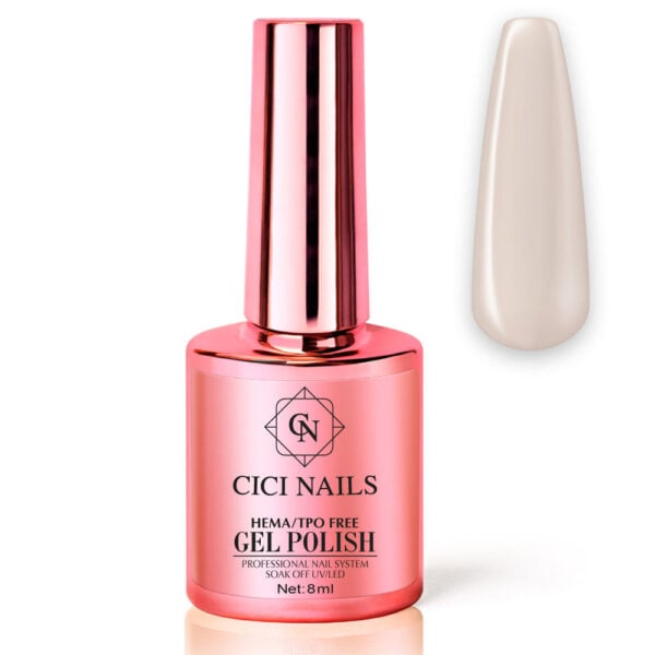 295 milky beige 8ml – trajni lak u mliječno bež nijansi | cici nails