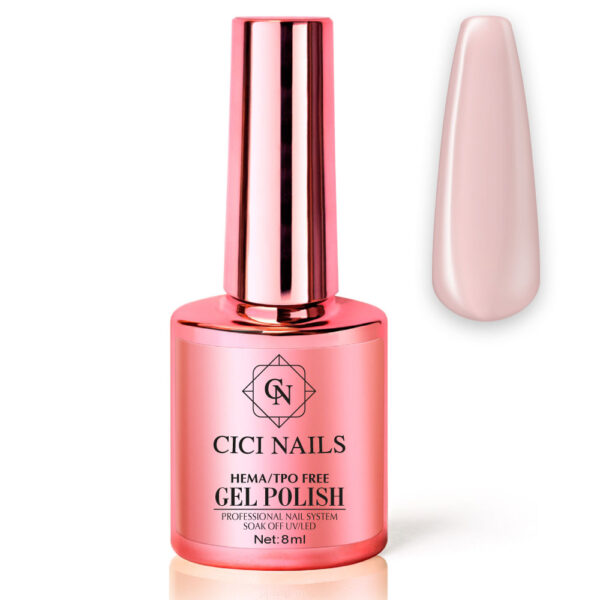 207 silken rose 8ml – trajni lak u svilenkasto rozoj nijansi | cici nails