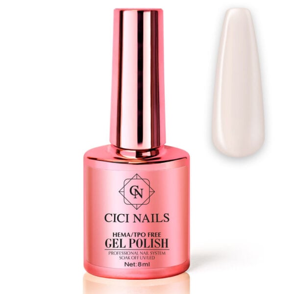 291 milky vanilla 8ml – trajni lak u mliječno bijeloj nijansi | cici nails trajni lak za nokte