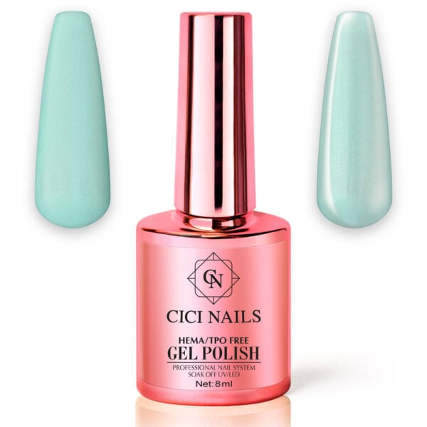 pearl bloom aqua pearl 349 8ml pastelno tirkizni trajni lak za nokte cici nails