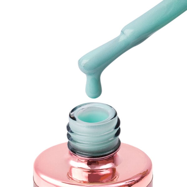 pearl bloom aqua pearl 349 drop pastelno tirkizni trajni lak