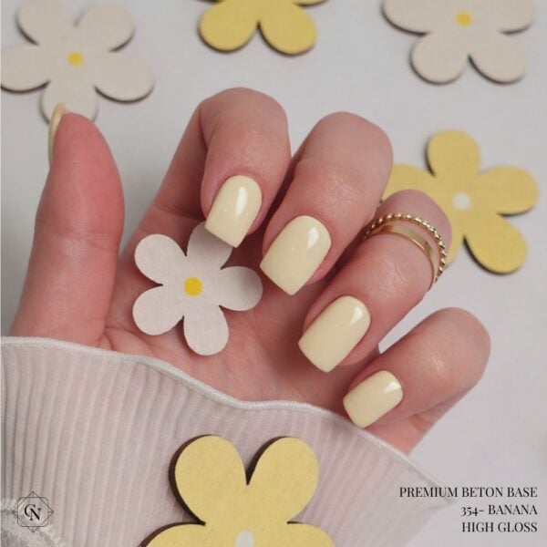 354 banana 8ml pastelno žuti trajni lak cici nails