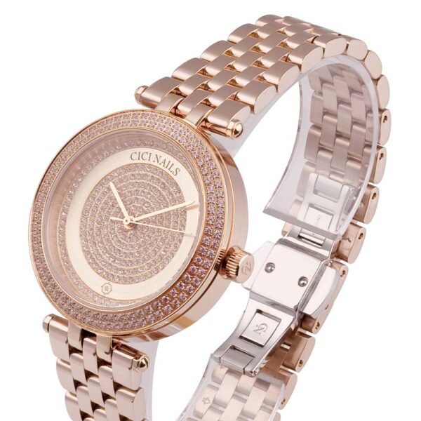 rosÉ allure – ženski sat u rose gold izvedbi s kristalima