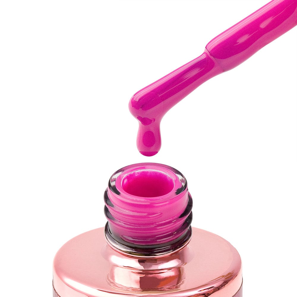 34 shocking pink 8ml – trajni lak u kričavoj roza nijansi cici nails
