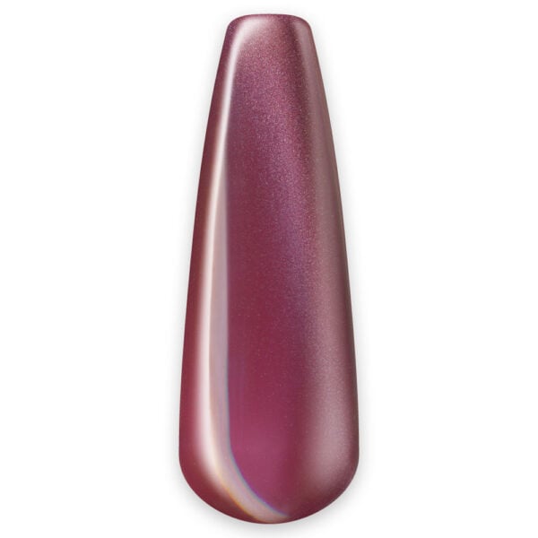 cici nails soft 5 8ml – trajni lak u ružičasto berry nijansi s cat eye efektom