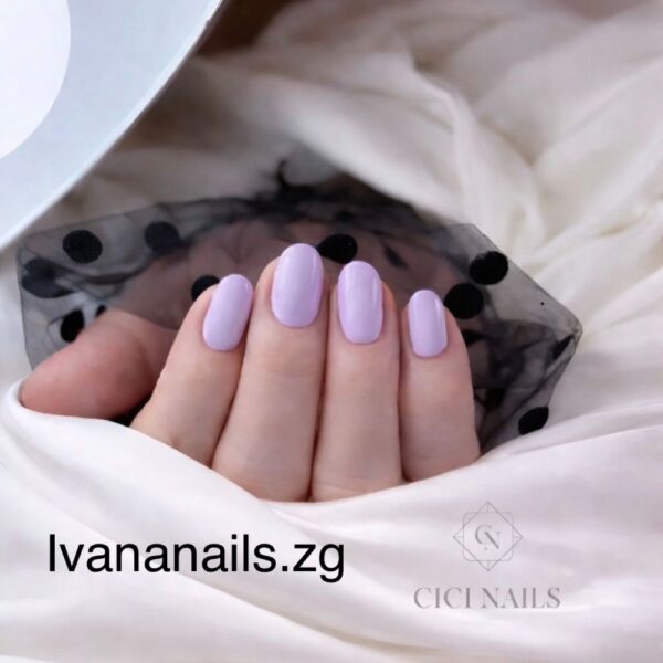 357 spring lilac pastelno ljubičasti trajni lak | Cici Nails