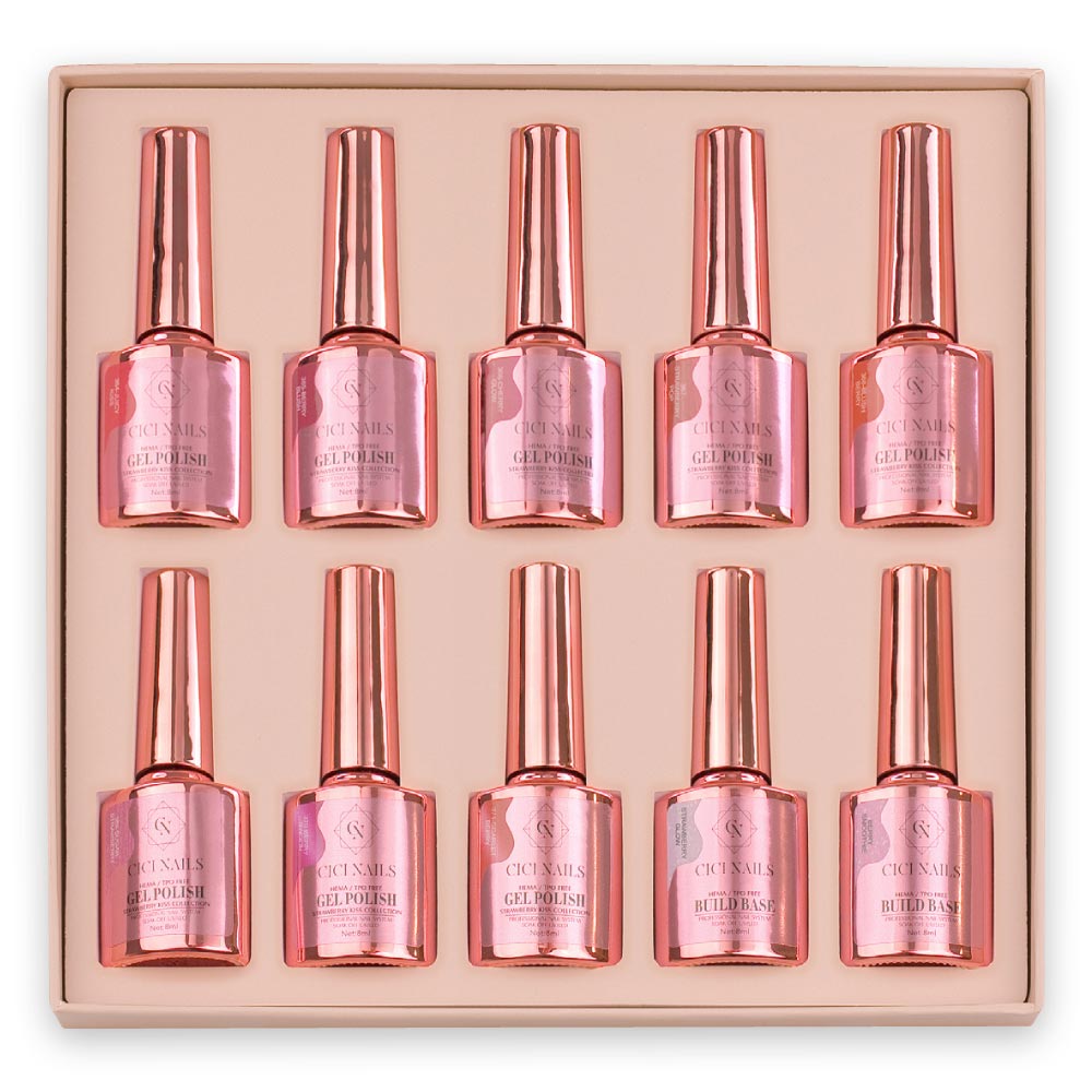 Cici nails trajni lakovi strawberry kiss collection