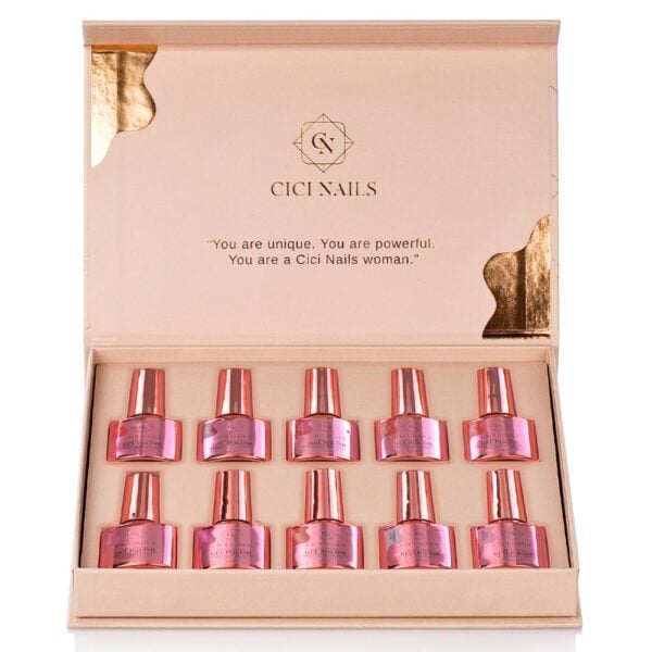 Cici nails strawberry kiss collection trajni lakovi za nokte u romantičnim bojama