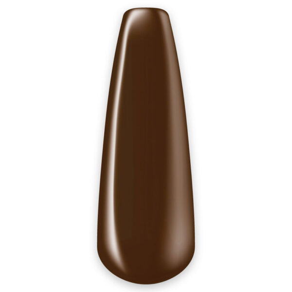 130 chocolate glaze 8ml – trajni lak u stakleno smeđoj nijansi cici nails