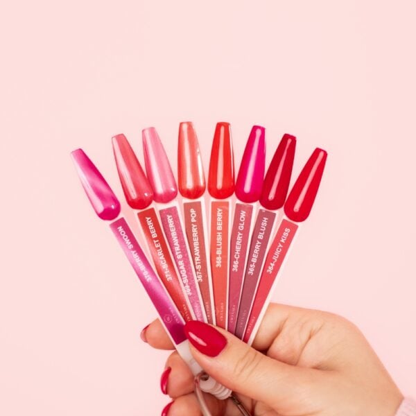 collection strawberry kiss gel polish trajni lak