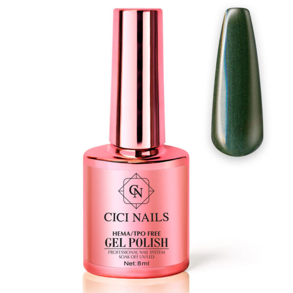 140 green forest 8ml – trajni lak u smaragdno zelenoj nijansi cici nails slavonski brod