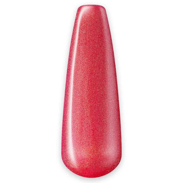 cici nails hard biab coral kiss 15 ml svjetlucavi koraljno rozi gradivni gel
