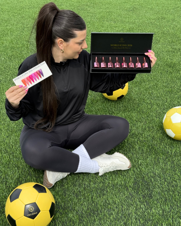 392 stadium lights 8ml neon narančasto breskvasti trajni lak