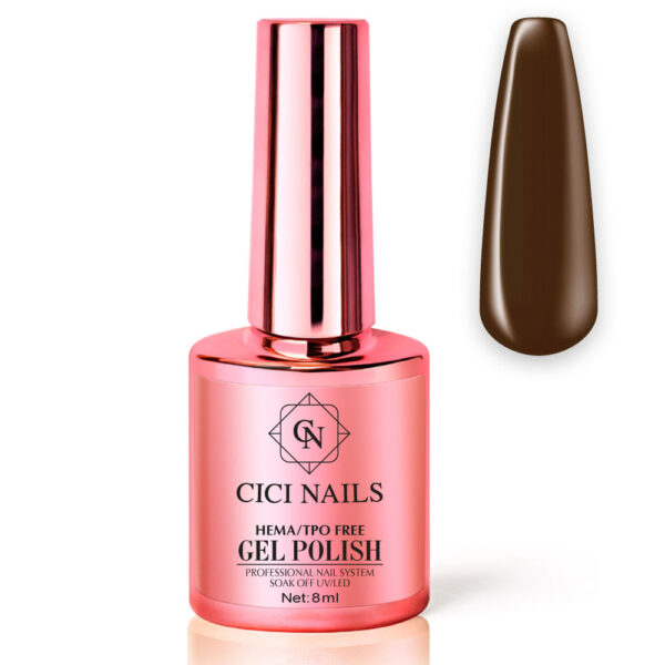 gel lak cici nails chocolate glaze 130 8ml