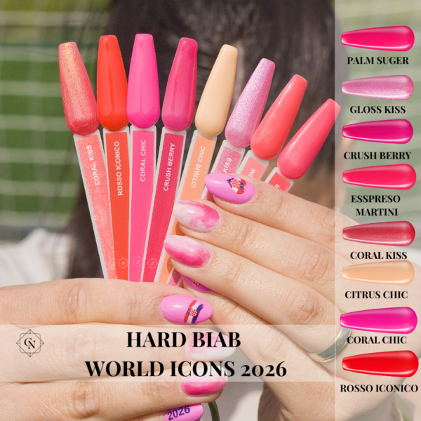 hard biab rosso iconico 15 ml vatreno crveni gradivni gel